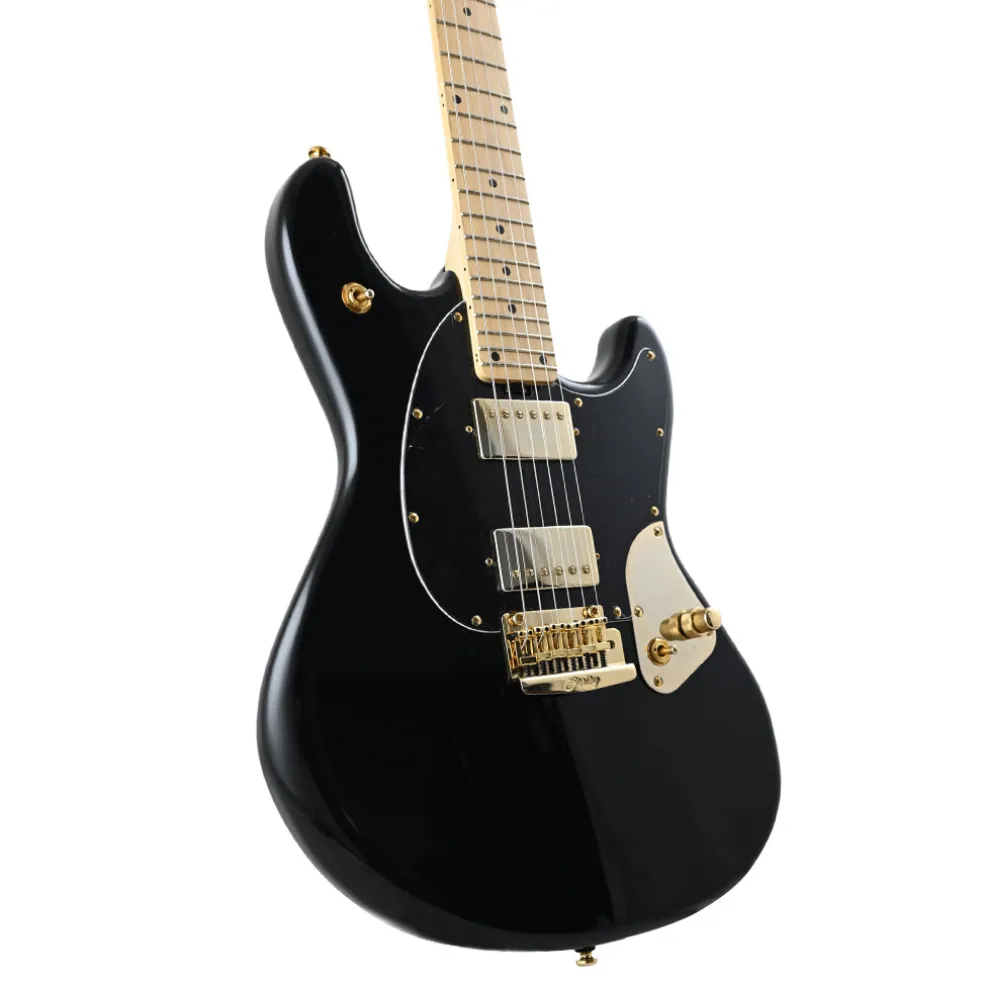 B-STOCK Sterling Stingray Guitar SR Jared Dines - Black w Gold Hardware