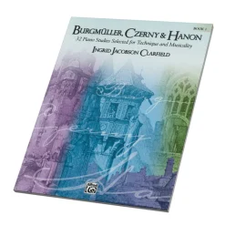 Burgmuller, Czerny and Hanon Book 1