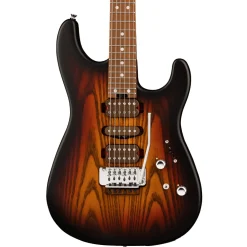 Charvel - Guthrie Govan Signature MJ San Dimas SD24 CM, Caramelized Maple Fingerboard - Three-Tone Sunburst