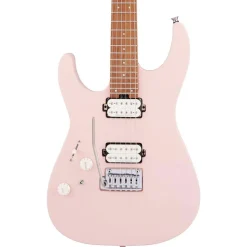 Charvel - Pro-Mod DK24 HH 2PT CM LH - Caramelized Fingerboard - Satin Shell Pink