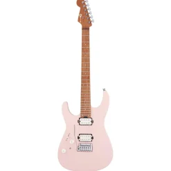 Charvel - Pro-Mod DK24 HH 2PT CM LH - Caramelized Fingerboard - Satin Shell Pink
