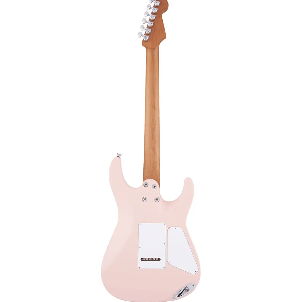 Charvel - Pro-Mod DK24 HH 2PT CM LH - Caramelized Fingerboard - Satin Shell Pink