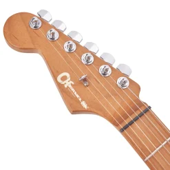 Charvel - Pro-Mod DK24 HH 2PT CM LH, Caramelized Fingerboard, Gloss Black