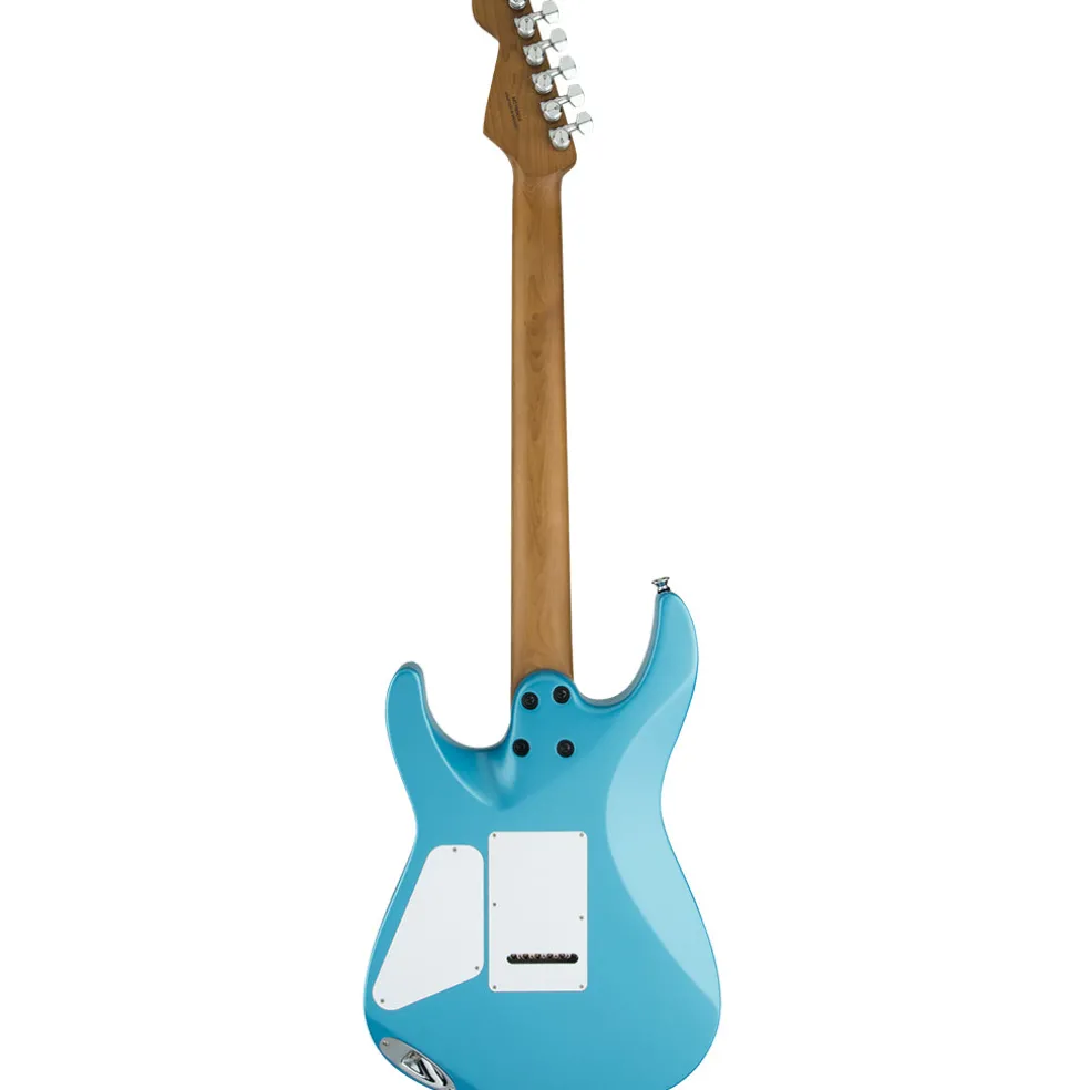 Charvel - Pro-Mod DK24 HH 2PT CM Electric Guitar - Maple Neck Matte - Blue Frost