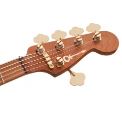 Charvel - Pro-Mod San Dimas® Bass JJ V - Caramelized Maple Fingerboard - Candy Apple Red