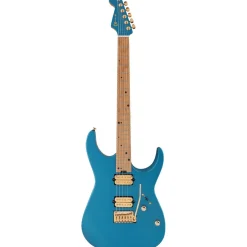 Charvel Angel Vivaldi Signature Pro-Mod DK24-6 Nova - Caramelized Maple Fingerboard - Lucerne Aqua Firemist