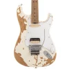 Charvel Henrik Danhage Limited Edition Signature Pro-Mod So-Cal Style 1 HS FR M, Maple Fingerboard, White Relic