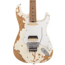 Charvel Henrik Danhage Limited Edition Signature Pro-Mod So-Cal Style 1 HS FR M, Maple Fingerboard, White Relic