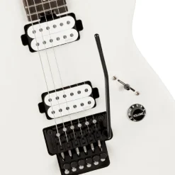 Charvel Jim Root Signature Pro-Mod San Dimas® Style 1 HH FR E, Ebony Fingerboard - Satin White