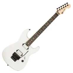 Charvel Jim Root Signature Pro-Mod San Dimas® Style 1 HH FR E, Ebony Fingerboard - Satin White