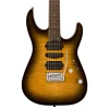Charvel MJ DK24 HSH 2PT W in Mahogany with Flame Maple Top and Wenge Fingerboard - Antique Burst
