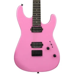 Charvel Mod Plus SD1 HH HT Electric Guitar, Ebony Fingerboard - Platinum Pink