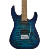 Charvel Pro Mod DK24 - Chlorine Burst - Caramelised Maple Fingerboard