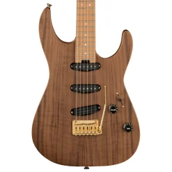 Charvel Pro-Mod DK22 SSS 2PT CM Mahogany with Walnut, Caramelized Maple Fingerboard, Natural