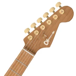 Charvel Pro-Mod DK22 SSS 2PT CM Mahogany with Walnut, Caramelized Maple Fingerboard, Natural