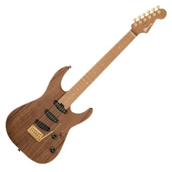 Charvel Pro-Mod DK22 SSS 2PT CM Mahogany with Walnut, Caramelized Maple Fingerboard, Natural