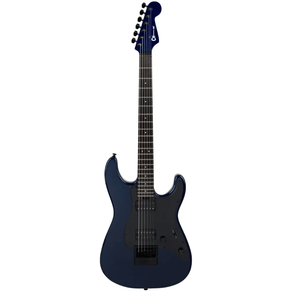 Charvel Pro-Mod Plus So-Cal EVTN6 Electric Guitar, Ebony Fingerboard - Midnight Blue