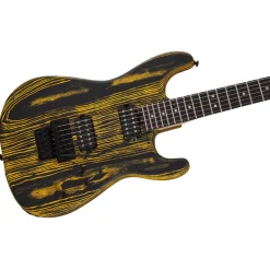 Charvel Pro-Mod San Dimas® Style 1 HH FR E Ash - Ebony Fingerboard - Old Yella