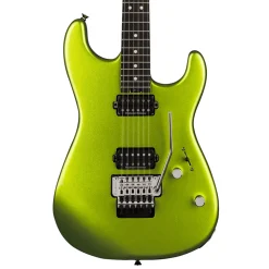 Charvel Pro-Mod San Dimas® Style 1 HH FR E, Ebony Fingerboard, Lime Green Metallic