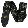 Classic Jacquard Guitar/Bass Strap - Black Pleasant Pheasant