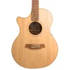 Cole Clark CCAN2EC-BB Angel Bunya Blackwood Left-Handed Acoustic Guitar