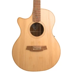 Cole Clark CCAN2EC-BB Angel Bunya Blackwood Left-Handed Acoustic Guitar