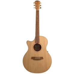 Cole Clark CCAN2EC-BB Angel Bunya Blackwood Left-Handed Acoustic Guitar