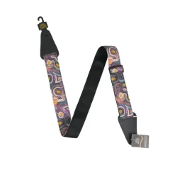 Colonial Leather - Aboriginal Art Rag Strap - Bush Potato Dreaming