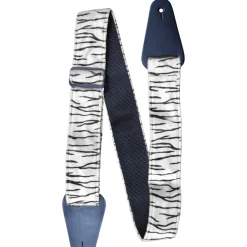 Colonial Leather - Animal Fur Strap - White Tigga