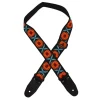 Colonial Leather - Jacquard Rag Strap - Orange Daisy