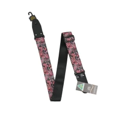 Colonial Leather - Paisley Rag Strap - Red