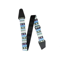 Colonial Leather - Rag Strap - Candy Blue