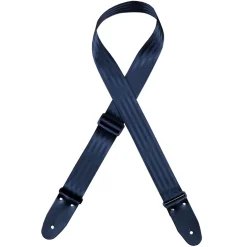 Colonial Leather - Seat Belt/Herringbone Webbing Strap - Black