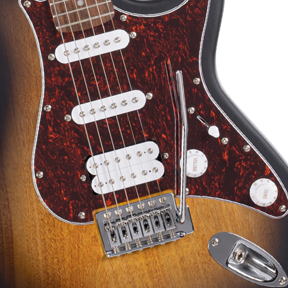 Cort G110 Electric Guitar Open Pore Sunburst