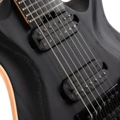 Cort KX707 Evertune 7 String Open Pore Black with Bag