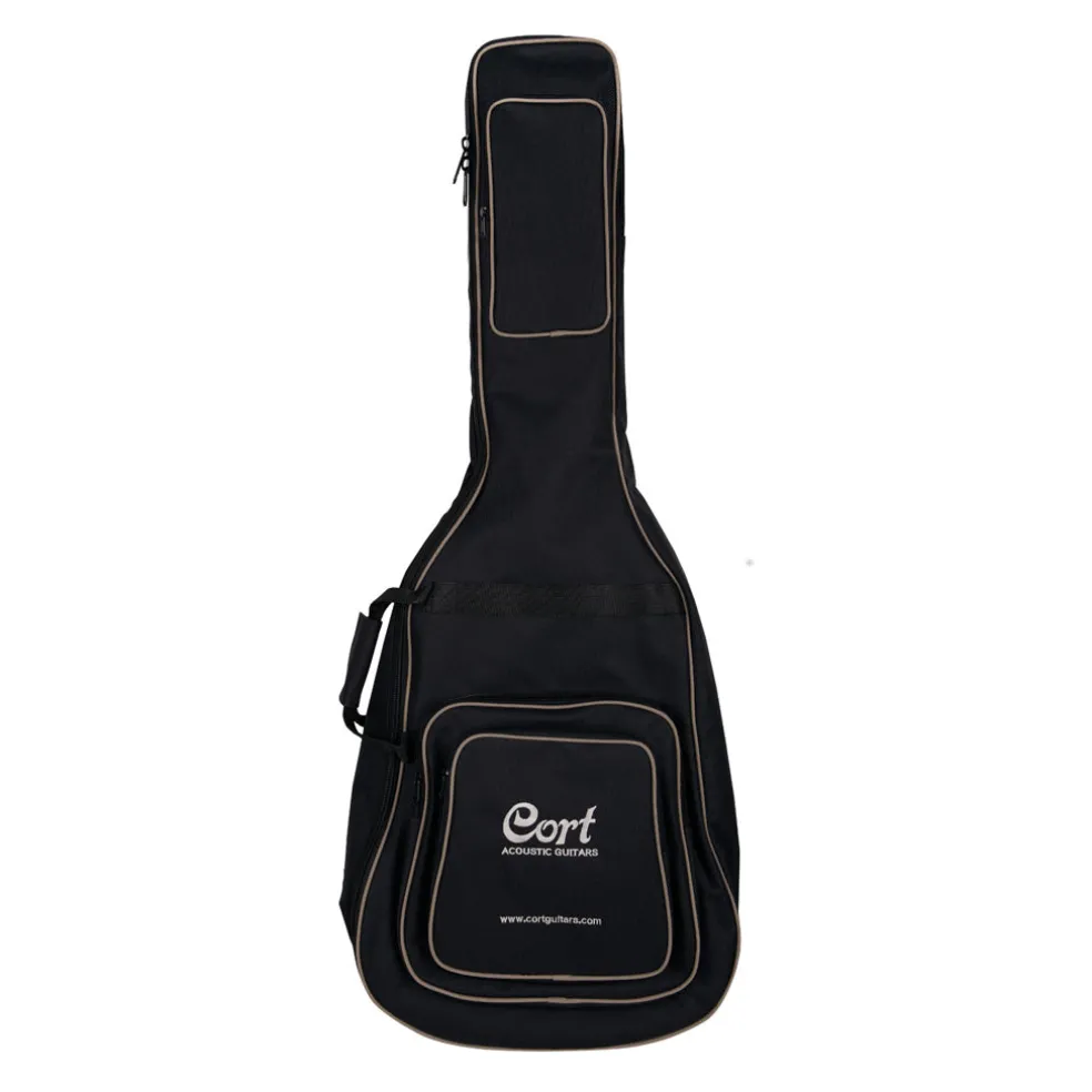 Cort KX700 Open Pore Black with Evertune Bridge and Deluxe Gigbag