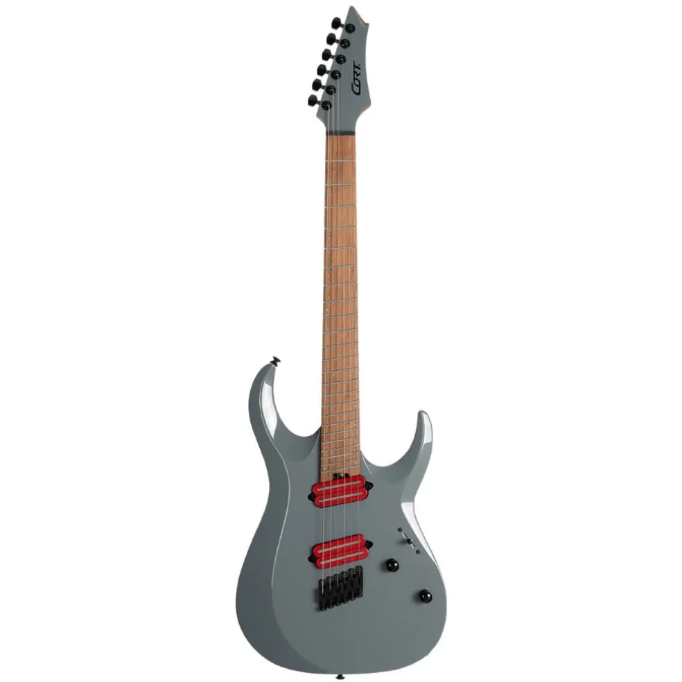 Cort X700 Mutility II Electric Guitar - Tactical Gray, Roasted Maple Fingerboard