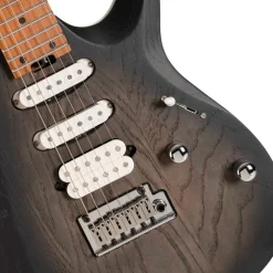 Cort X700 Triality Open Pore Black Burst with Bag