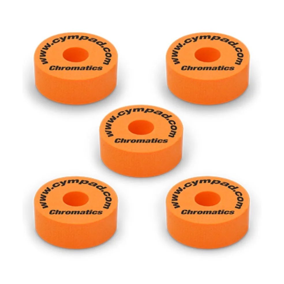 Cympad Chromatics Set 40mm/15mm (5 Pieces) - Orange