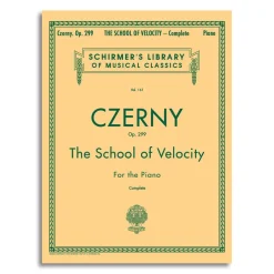 Czerny - School of Velocity OP 299 Complete Piano - Book