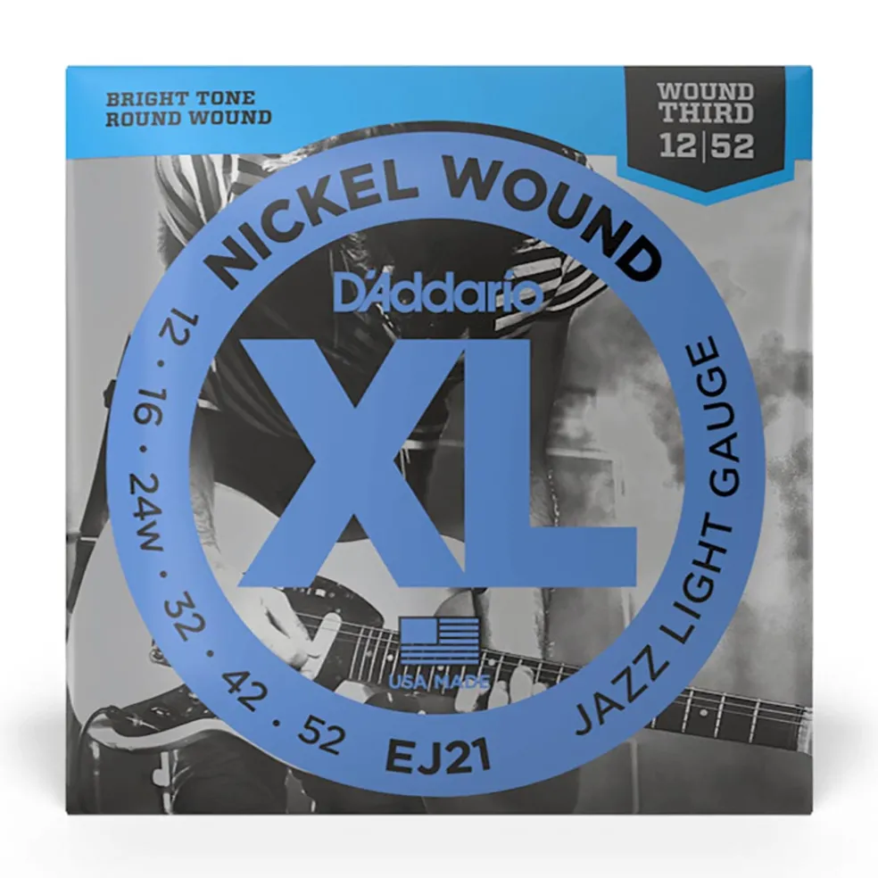 D'Addario - EJ21 - XL Jazz Lite Nickel Wound - Electric Guitar Strings
