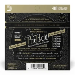 D'Addario - EJ45C - Pro Arte Nylon Composite 28-44 - Classical Guitar Strings