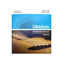 D'Addario - EPBB170 - Set Acoustic Bass Strings PB 45-100 - Acoustic Bass Strings