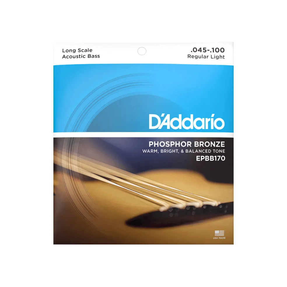 D'Addario - EPBB170 - Set Acoustic Bass Strings PB 45-100 - Acoustic Bass Strings