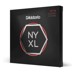 D'Addario - NYXL1074 10-74 Light Top / Heavy Bottom 8 String Set