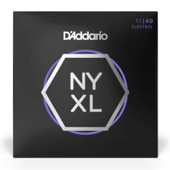 D'Addario - NYXL1149 - NYXL 11-49 Nickel Wound Electric Guitars Strings, Medium - Electric Guitar Strings