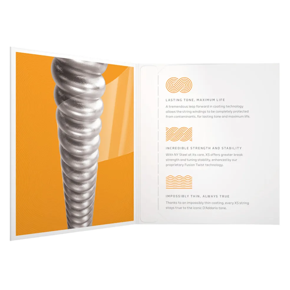 D'Addario - XSE1046 Regular Light Coated Electric Guitar Strings