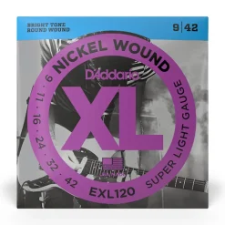 D'Addario EXL120 Super Light 9-42