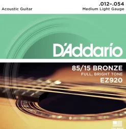 D'Addario EZ920 85/15 Bronze 12-54