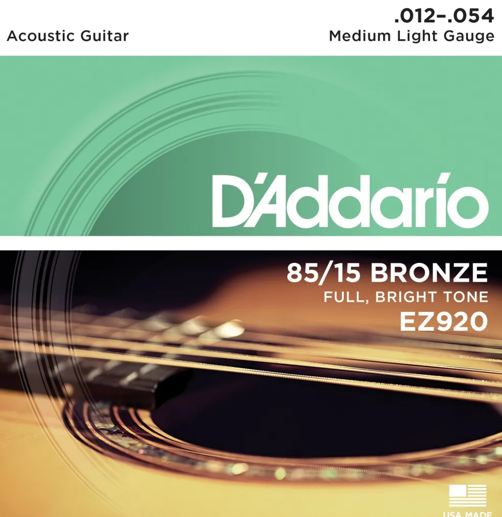 D'Addario EZ920 85/15 Bronze 12-54